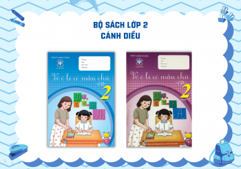 BỘ VỞ Ô LI CÓ MẪU CHỮ LỚP 2 CÁNH DIỀU