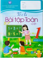 BỘ VỞ Ô LI BÀI TẬP TOÁN LỚP 1 (CÁNH DIỀU)