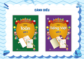 BỘ PHIẾU BT CUỐI TUẦN TOÁN VÀ TIẾNG VIỆT LỚP 1 (CÁNH DIỀU) - 40T