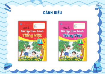 BỘ VỞ Ô LI BÀI TẬP TIẾNG VIỆT LỚP 1 (CÁNH DIỀU)