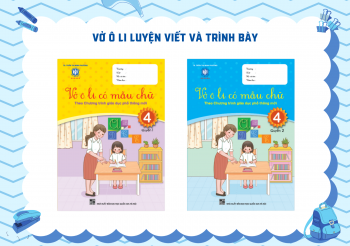 BỘ VỞ Ô LI CÓ MẪU CHỮ LỚP 4