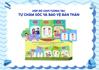 Hộp đồ chơi tương tác Tự chăm sóc và bảo vệ bản thân dành cho bé 4-7 tuổi 