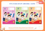 BỘ VỞ Ô LI CÓ MẪU CHỮ LỚP 1 (BÌNH ĐẲNG)
