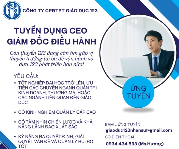 Tuyen dung CEO